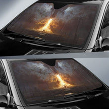 Load image into Gallery viewer, Evil Dragon Attack Cool Sun Shade amazing best gift ideas 2020 Universal Fit 174503 - CarInspirations