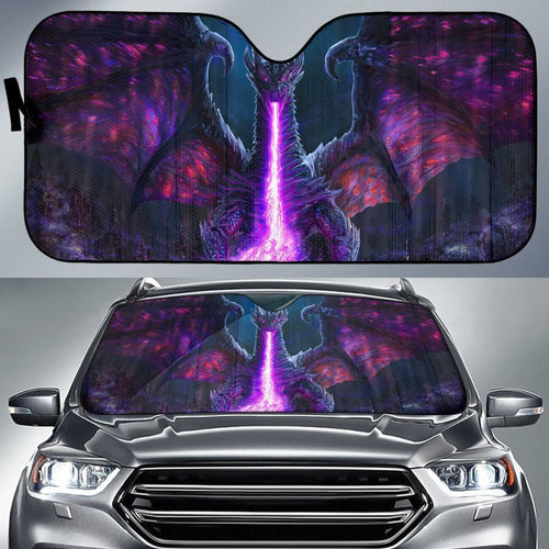 Evil Dragon Cool Sun Shade amazing best gift ideas 2020 Universal Fit 174503 - CarInspirations