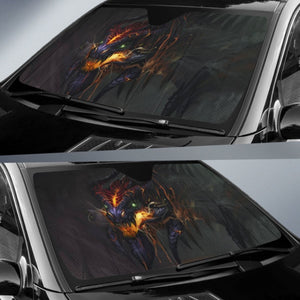 Evil Dragon HD Sun Shade amazing best gift ideas 2020 Universal Fit 174503 - CarInspirations