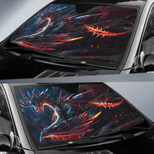 Load image into Gallery viewer, Evil Magma Dragon Sun Shade amazing best gift ideas 2020 Universal Fit 174503 - CarInspirations