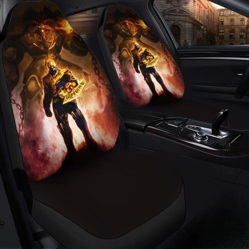 Exodia The Forbidden One And Thanos Seat Covers 101719 Universal Fit - CarInspirations