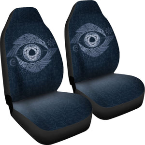 Eye’S Odin With Raven In Viking Style Car Seat Covers Nn8 Universal Fit 215521 - CarInspirations