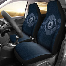 Load image into Gallery viewer, Eye’S Odin With Raven In Viking Style Car Seat Covers Nn8 Universal Fit 215521 - CarInspirations
