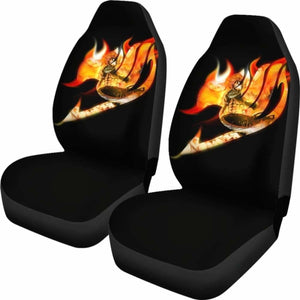 Fairy Tail Anime Logo Seat Covers 101719 Universal Fit - CarInspirations
