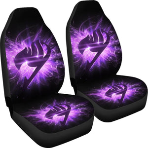 Fairy Tail Logo Seat Covers Amazing Best Gift Ideas 2020 Universal Fit 090505 - CarInspirations