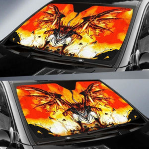 Fairy Tail Natsu Auto Sun Shades 918b Universal Fit - CarInspirations