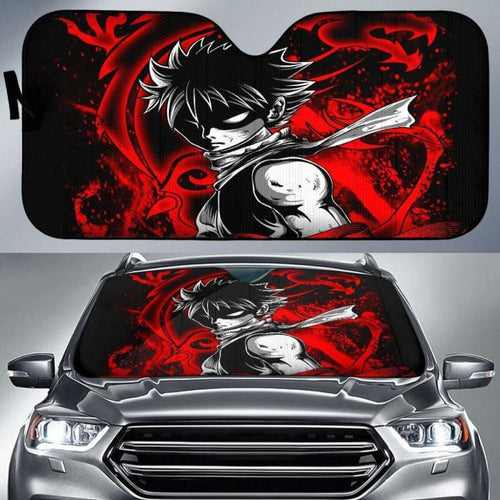 Fairy Tail Natsu Car Auto Sun Shades 1 Universal Fit 051312 - CarInspirations