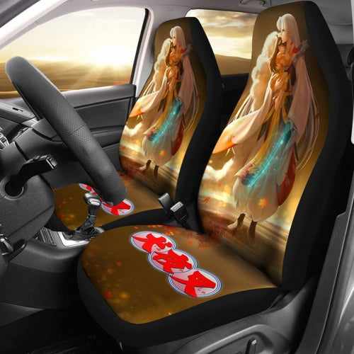 Fan Inuyasha Car Seat Covers Lt03 Universal Fit 225721 - CarInspirations