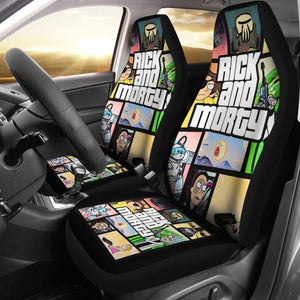 Fan Rick And Morty Car Seat Covers Lt04 Universal Fit 225721 - CarInspirations