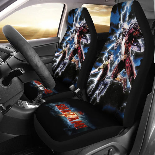 Fan Shazam Dc Comics Car Seat Covers Lt03 Universal Fit 225721 - CarInspirations