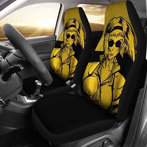 Faye Valentine Cowboy Bebop Car Seat Covers Universal Fit 051312 - CarInspirations