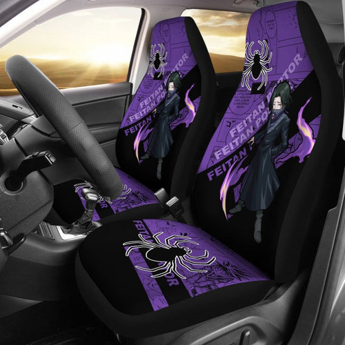 Feitan Portor Characters Hunter X Hunter Car Seat Covers Anime Gift For Fan Universal Fit 194801 - CarInspirations