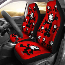 Load image into Gallery viewer, Felix The Cat Red Car Seat Covers Universal Fit 053012 - CarInspirations