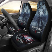 Load image into Gallery viewer, Fiend Car Seat Covers Logo The Witcher 3: Wild Hunt Game Universal Fit 051012 - CarInspirations