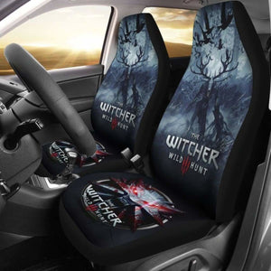 Fiend Car Seat Covers Logo The Witcher 3: Wild Hunt Game Universal Fit 051012 - CarInspirations