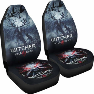 Fiend Car Seat Covers Logo The Witcher 3: Wild Hunt Game Universal Fit 051012 - CarInspirations