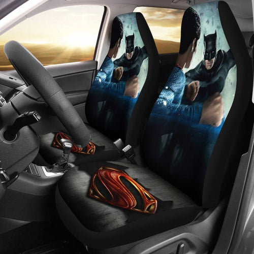 Fight Batman V Superman Car Seat Covers Lt04 Universal Fit 225721 - CarInspirations