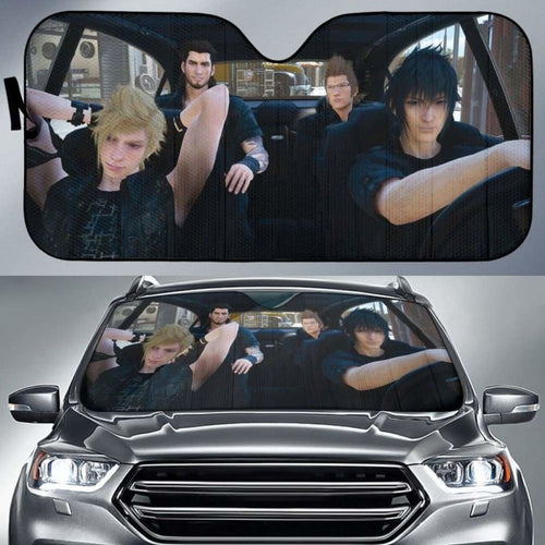 Final Fantasy IV Auto Sun Shades 918b Universal Fit - CarInspirations