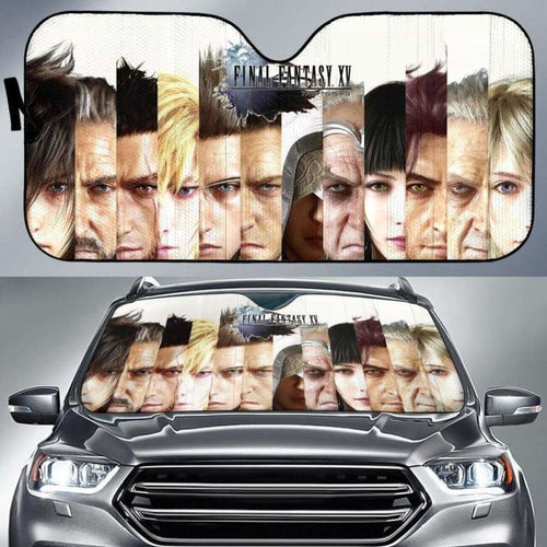 Final Fantasy XV Car Sun Shade 918b Universal Fit - CarInspirations