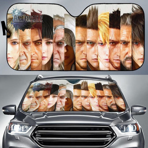 Final Fantasy Xv Characters Auto Sun Shade Nh06 Universal Fit 111204 - CarInspirations