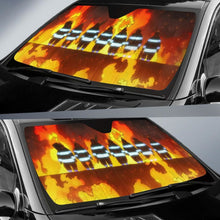 Load image into Gallery viewer, Fire Force Auto Sunshade Anime 2020 Universal Fit 225311 - CarInspirations