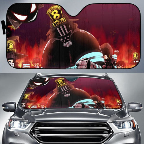 Fire Force Cool Auto Sunshade Anime 2020 Universal Fit 225311 - CarInspirations