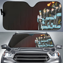 Load image into Gallery viewer, Fire Force Dark Auto Sunshade Anime 2020 Universal Fit 225311 - CarInspirations