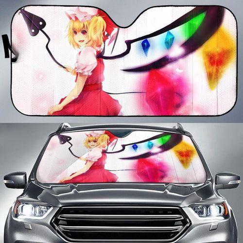 Flandre Scarlet Anime Girl Vampire 4K Car Sun Shade Universal Fit 225311 - CarInspirations