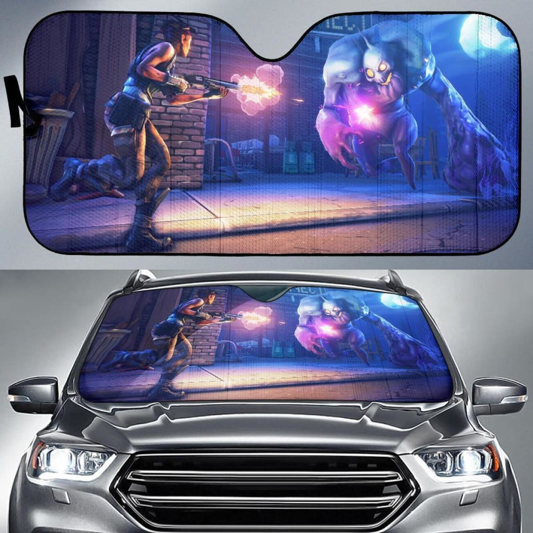 Fortnite Fight Auto Sun Shade For Fan Mn05 Universal Fit 111204 - CarInspirations
