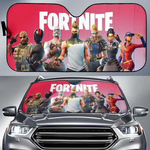 Fortnite Squad Auto Sun Shade For Gamer Nh07 Universal Fit 111204 - CarInspirations