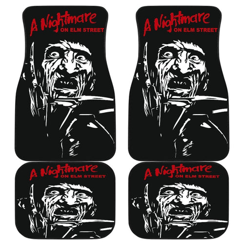 Freddy Krueger A Nightmare On Elm Street Car Floor Mats Universal Fit 103530 - CarInspirations