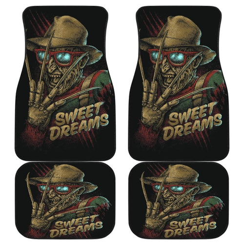 Freddy Krueger Art A Nightmare on Elm Street Car Floor Mats Universal Fit 103530 - CarInspirations