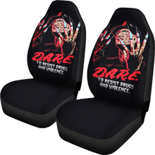 Load image into Gallery viewer, Freddy Krueger Dare To Resist Drug And Violence Car Seat Covers Universal Fit 103530 - CarInspirations
