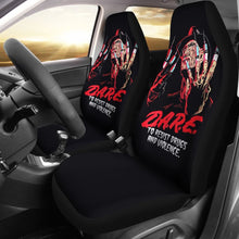 Load image into Gallery viewer, Freddy Krueger Dare To Resist Drug And Violence Car Seat Covers Universal Fit 103530 - CarInspirations