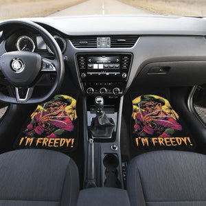 Freddy Krueger I’m Freddy Car Floor Mats Movie Fan Gift Universal Fit 103530 - CarInspirations