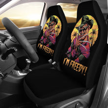 Load image into Gallery viewer, Freddy Krueger I’m Freddy Car Seat Covers Movie Fan Gift Universal Fit 103530 - CarInspirations