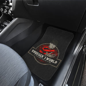 Freddy Krueger Krueger’s World Car Floor Mats Movie Fan Gift Universal Fit 103530 - CarInspirations