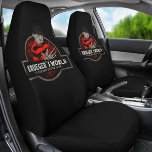 Freddy Krueger Krueger’s World Car Seat Covers Movie Fan Gift Universal Fit 103530 - CarInspirations