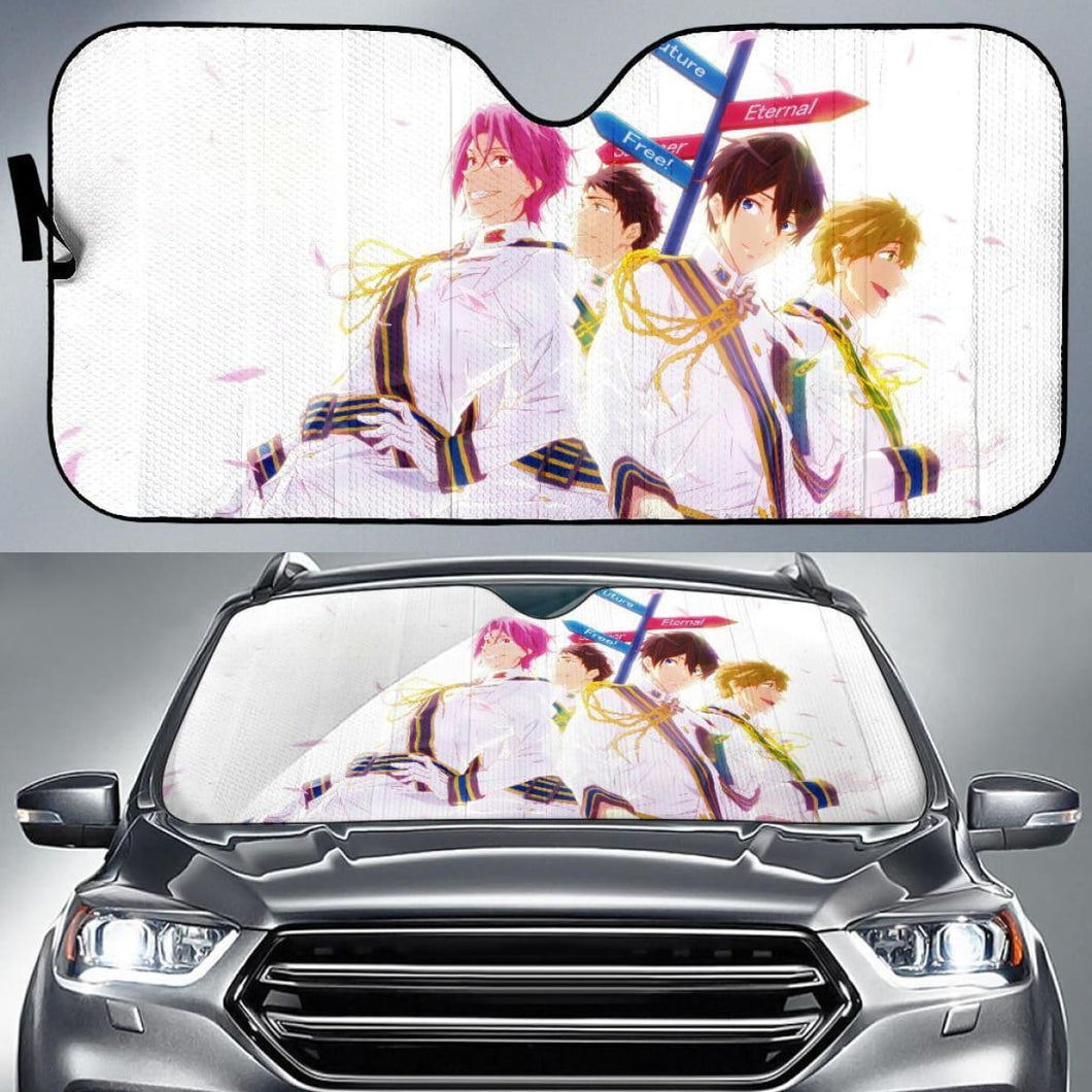 Free Eternal Summer Animated Series Japanese Anime Hd Car Sun Shade Universal Fit 225311 - CarInspirations