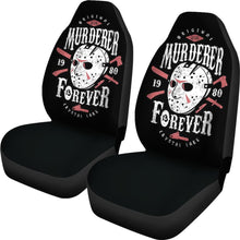 Load image into Gallery viewer, Friday The 13th Jason Voorhees Art Car Seat Covers Movie Fan Gift Universal Fit 103530 - CarInspirations