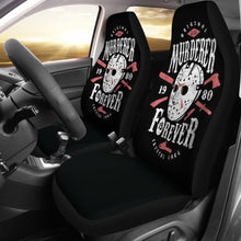 Load image into Gallery viewer, Friday The 13th Jason Voorhees Art Car Seat Covers Movie Fan Gift Universal Fit 103530 - CarInspirations