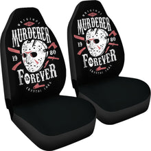 Load image into Gallery viewer, Friday The 13th Jason Voorhees Art Car Seat Covers Movie Fan Gift Universal Fit 103530 - CarInspirations