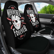 Load image into Gallery viewer, Friday The 13th Jason Voorhees Art Car Seat Covers Movie Fan Gift Universal Fit 103530 - CarInspirations