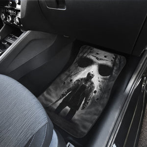 Friday The 13th Jason Voorhees Car Floor Mats Movie Fan Gift Universal Fit 103530 - CarInspirations