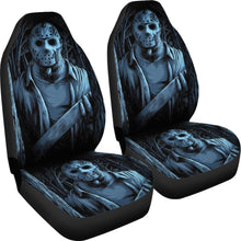 Load image into Gallery viewer, Friday The 13th Jason Voorhees Car Seat Covers Movie Fan Gift Universal Fit 103530 - CarInspirations