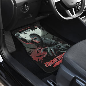 Friday The 13th Jason Voorhees Nothing This Evil Never Dies Car Floor Mats Universal Fit 103530 - CarInspirations