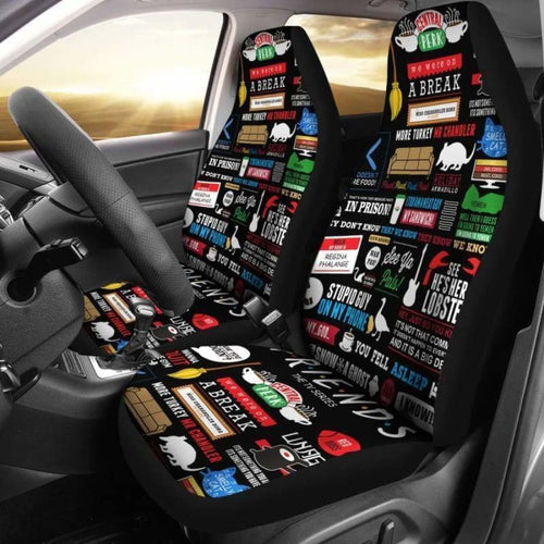 Friends Tv Show Car Seat Covers Universal Fit 051312 - CarInspirations