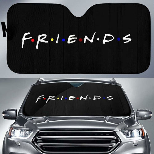 Friends TV Show Logo Auto Sun Shades 918b Universal Fit - CarInspirations