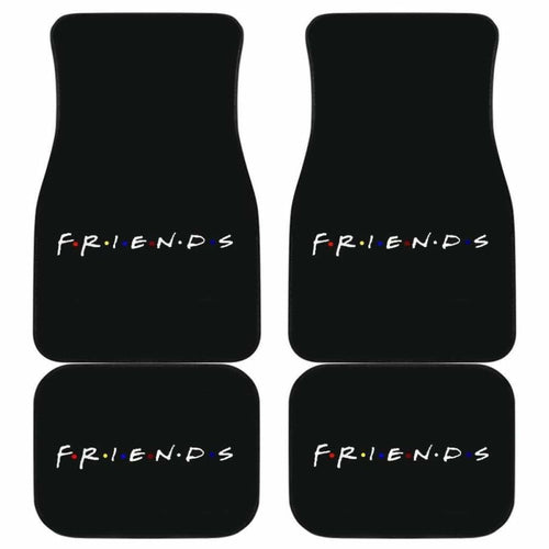 Friends TV Show Logo Car Mats Universal Fit - CarInspirations