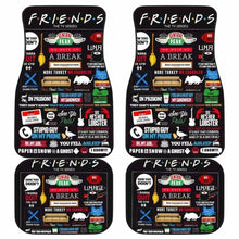 Load image into Gallery viewer, Friends TV Show Poster Car Mats Universal Fit - CarInspirations